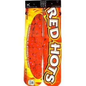 Odd Sox Men's Red Hots Candy